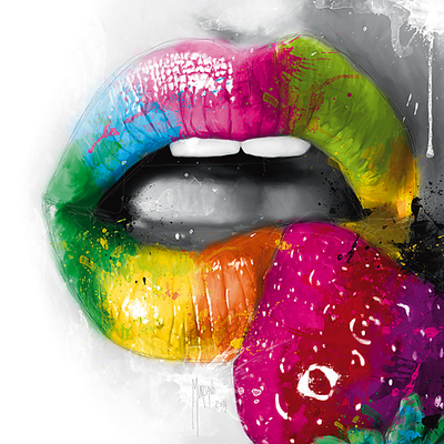 30cm x 30cm Fruity Kiss II von Patrice Murciano