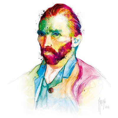 30cm x 30cm van Gogh von Patrice Murciano