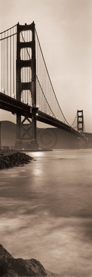 30cm x 90cm Golden Gate Bridge I             von Alan Blaustein
