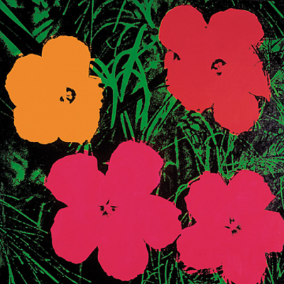 60cm x 60cm Flowers C. 1964                  von Andy Warhol