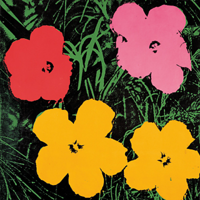 60cm x 60cm Flowers C. 1964                  von Andy Warhol