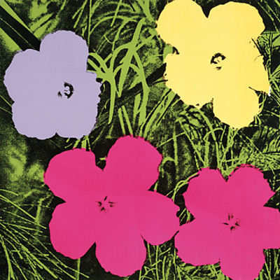 60cm x 60cm Flowers C. 1964                  von Andy Warhol