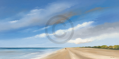 100cm x 50cm Along the Sea I                  von Hans Paus