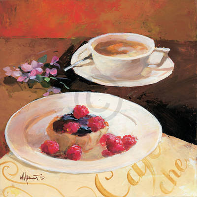 70cm x 70cm Coffee time III                  von Willem Haenraets