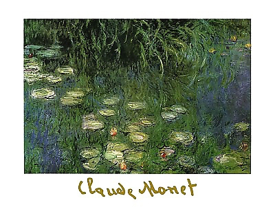 80cm x 60cm Ninfee dell'Orangerie von Claude Monet