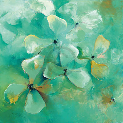 Array Floating Flowers                 von Anne L. Strunk