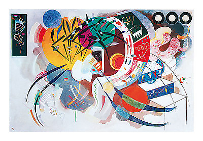 50cm x 40cm Courbe dominante, 1936 von Wassily Kandinsky