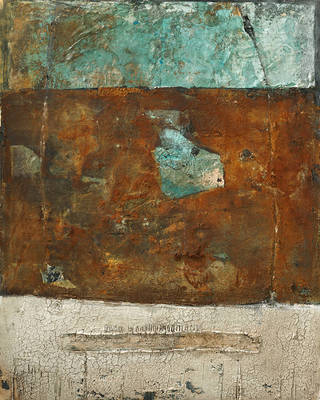 120cm x 150cm Patina Verde 1                   von Gabriele Middelmann