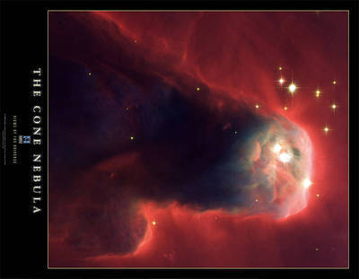 70cm x 90cm The Cone Nebula von Hubble-Nasa