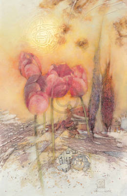 65cm x 100cm Tulpen von Carl-Heinz Lieck