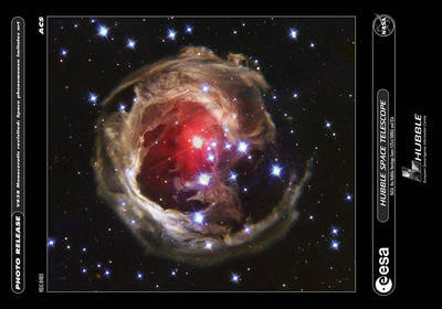 cm x cm V 838 Monocerotis                von Hubble-Nasa