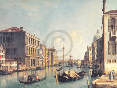 80cm x 60cm Venezia von Canaletto