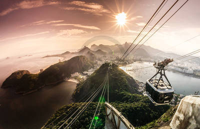 Array View over Rio de Janeiro         von Toby Seifinger