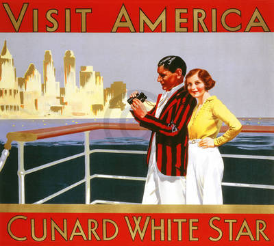 Array Visit America, Cunard White Star von Anonym