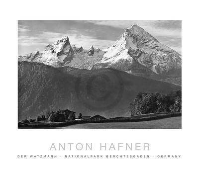 40cm x 35cm Watzmann                         von Anton Hafner