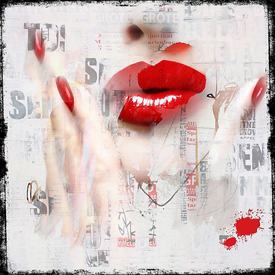 Array Red Lips von Micha Baker