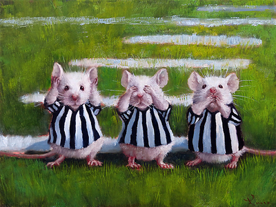 Array Three Blind Mice von Lucia Heffernan