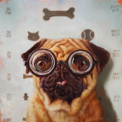 Array Canine Eye Exam von Lucia Heffernan