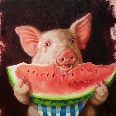 Array Pig Out von Lucia Heffernan