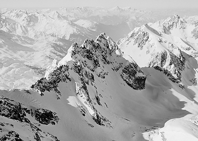 Array Valluga View, St Anton von Dave Butcher