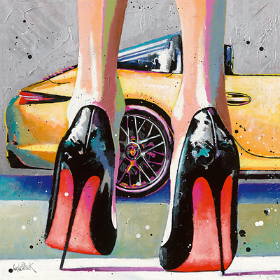 Array My high Heels, my pretty Car and Me von Patrick Cornée