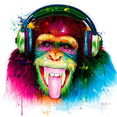 Array DJ Monkey von Patrice Murciano