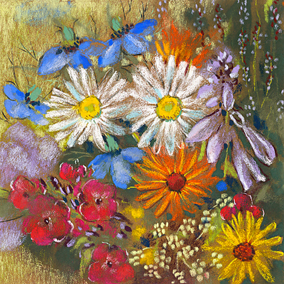 Array Sommerblüten 1 von Loes Botman