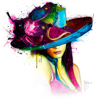 Array La Jeune Fille au Chapeau von Patrice Murciano