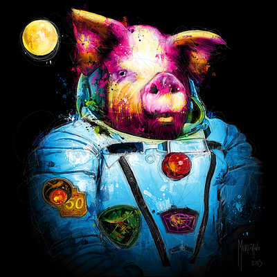 Array Pig in Space von Patrice Murciano