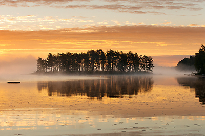 Array Sonnenaufgang am Oerken von Leo Seidel