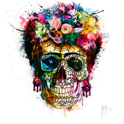 Array Frida Skull von Patrice Murciano