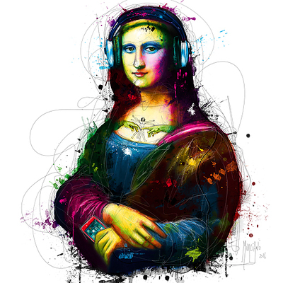 Array Mona Lisa's Song von Patrice Murciano