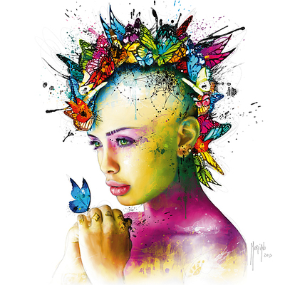 30cm x 30cm Power of Love von Patrice Murciano