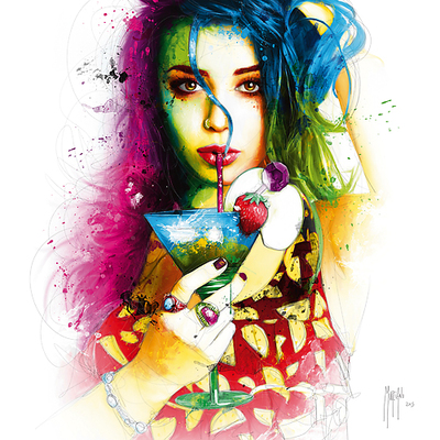 30cm x 30cm Cuba Libre von Patrice Murciano