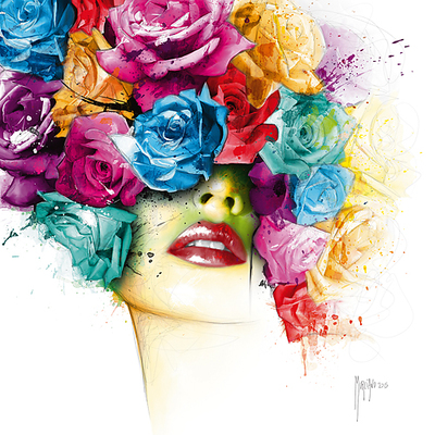 30cm x 30cm La Vie en Rose von Patrice Murciano