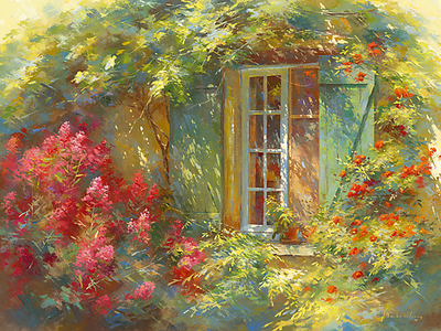 40cm x 30cm Charme ProvenÃ§ale von Johan Messely