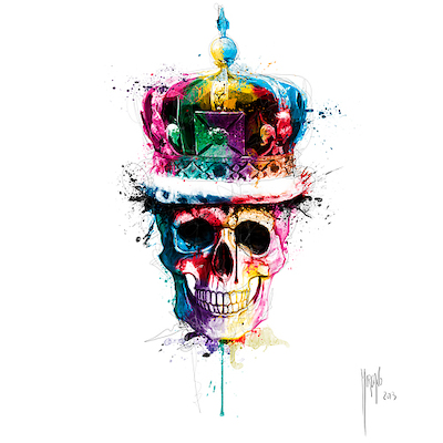 70cm x 70cm God save the Queen von Patrice Murciano