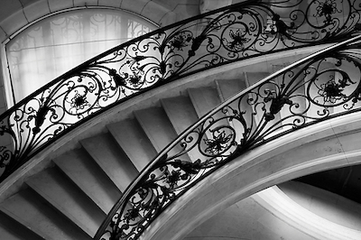91.5cm x 61cm Parisian Staircase II von Jody Stuart