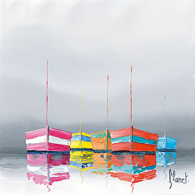 50cm x 50cm Reflets II von Frédéric Flanet