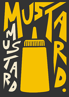 Array Kitchen Mustard von Ayse