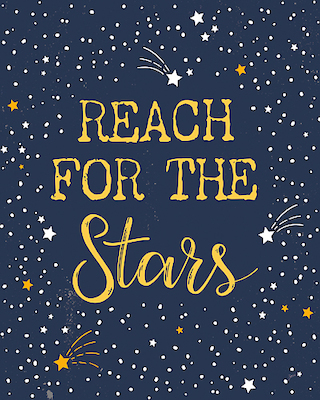 Array Reach out for the Stars von Karyn Panganiban