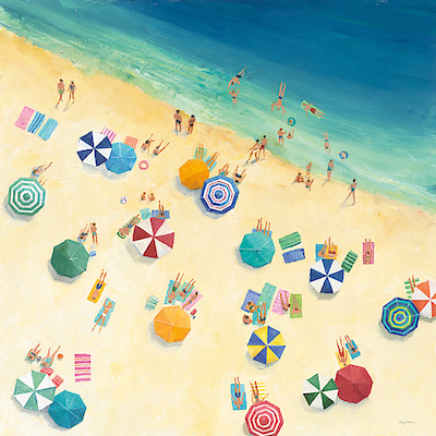 100cm x 100cm Summer Fun von Avery Tillmon