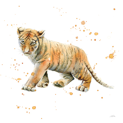 Array Tiger Cub von Katrina Pete