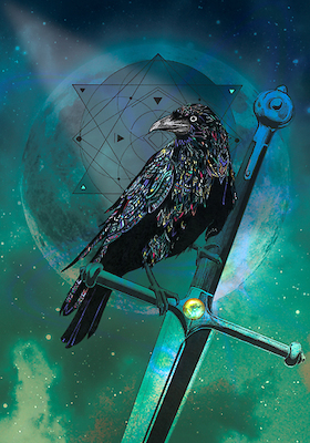 Array Cosmic Raven von Karin Roberts