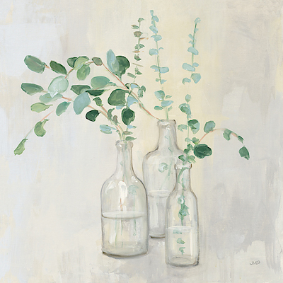 100cm x 100cm Summer Cuttings I von Julia Purinton