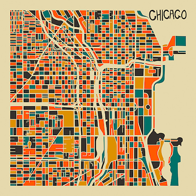 Array Chicago von Jazzberry Blue