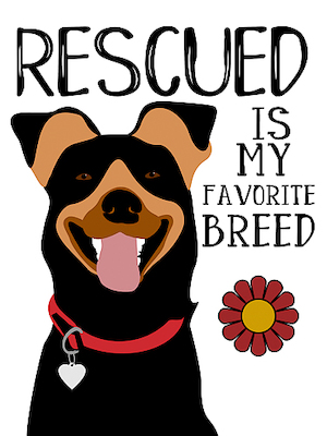 Array Rescued is my Favourite Breed von Ginger Oliphant