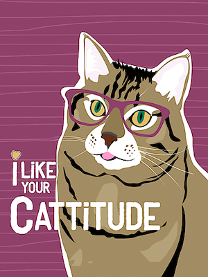 Array I Like Your Cattitude von Ginger Oliphant