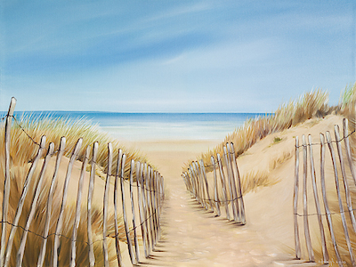 Array Ocean Pathway I von Lynne Timmington