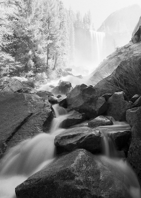 Array California Yosemite Vernal Falls von Dave Butcher